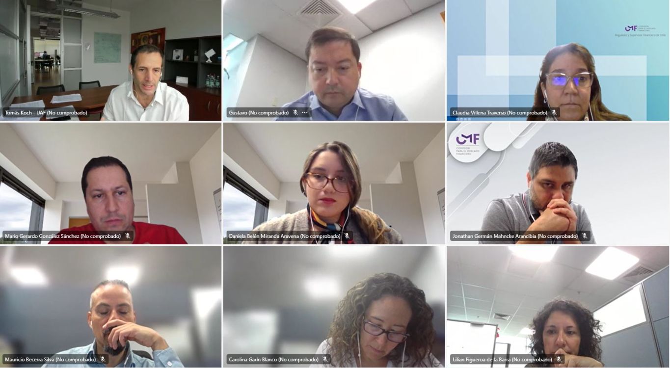 UAF INICIA CICLO DE CHARLAS PARA LA DIVISIÓN DE AUDITORÍA DE ADMINISTRADORAS DE FONDOS DE LA CMF