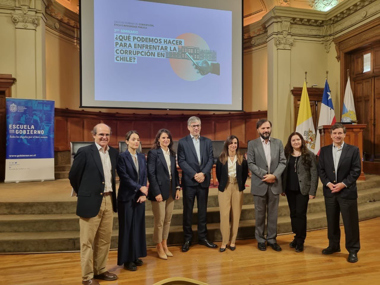 DIRECTOR UAF PARTICIPA EN SEMINARIO PUC SOBRE CORRUPCIÓN, ÉTICA E INTEGRIDAD PÚBLICA