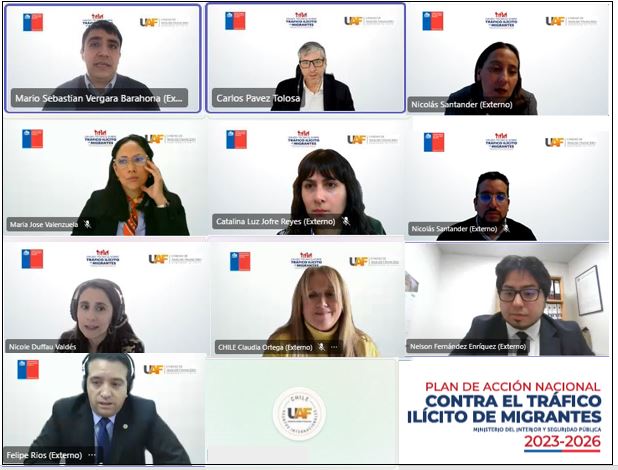 SUBSECRETARÍA DE SEGURIDAD PÚBLICA Y UAF REALIZAN CAPACITACIÓN SOBRE EL TRÁFICO ILÍCITO DE MIGRANTES COMO DELITO BASE DE LAVADO DE ACTIVOS