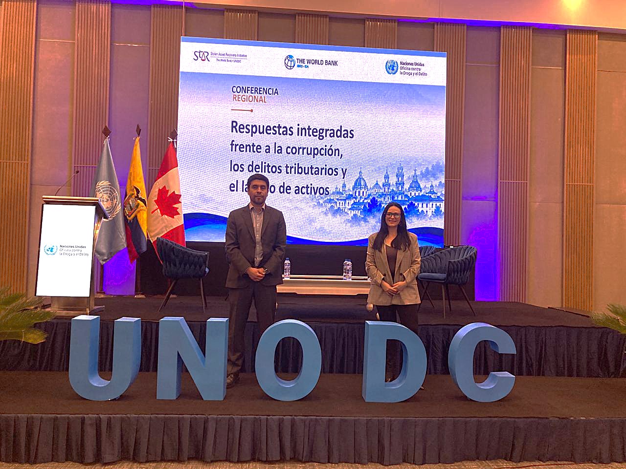 UAF PARTICIPÓ EN CONFERENCIA REGIONAL SOBRE CORRUPCIÓN, DELITOS TRIBUTARIOS Y LAVADO DE ACTIVOS EN QUITO