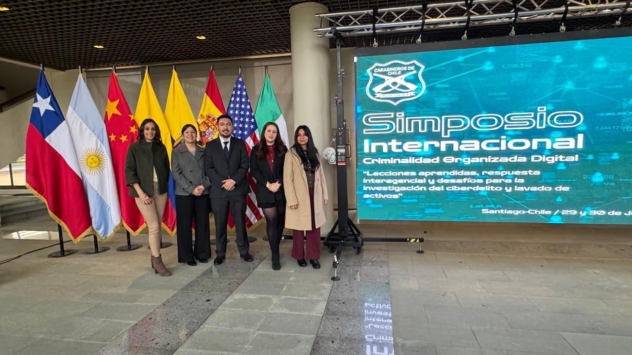 DIRECTOR DE LA UAF PARTICIPA EN LA INAUGURACIÓN DEL SIMPOSIO INTERNACIONAL SOBRE CRIMINALIDAD ORGANIZADA DIGITAL