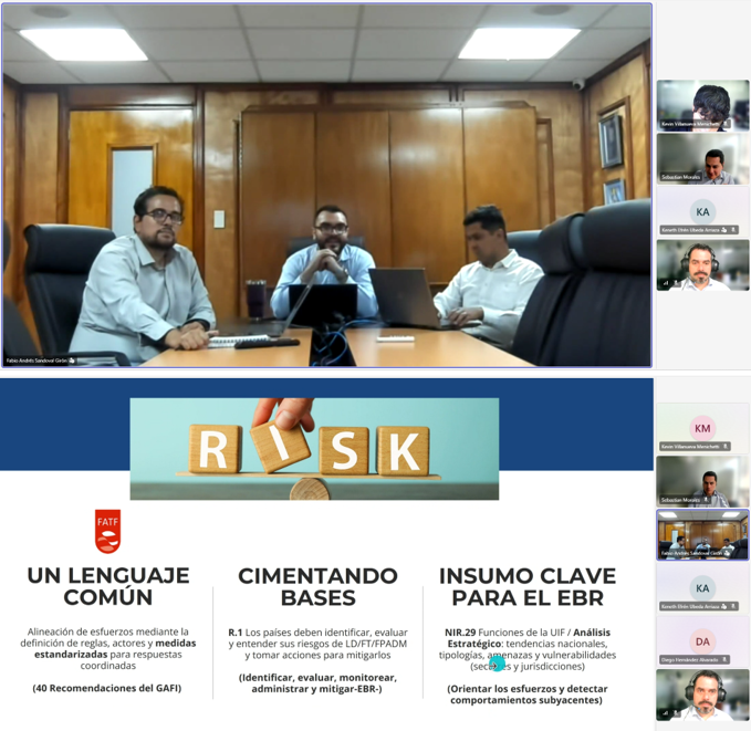 UAF FORTALECE LA COOPERACIÓN REGIONAL MEDIANTE INTERCAMBIOS TÉCNICOS JUNTO A SU EQUIPO DE INTELIGENCIA ESTRATÉGICA