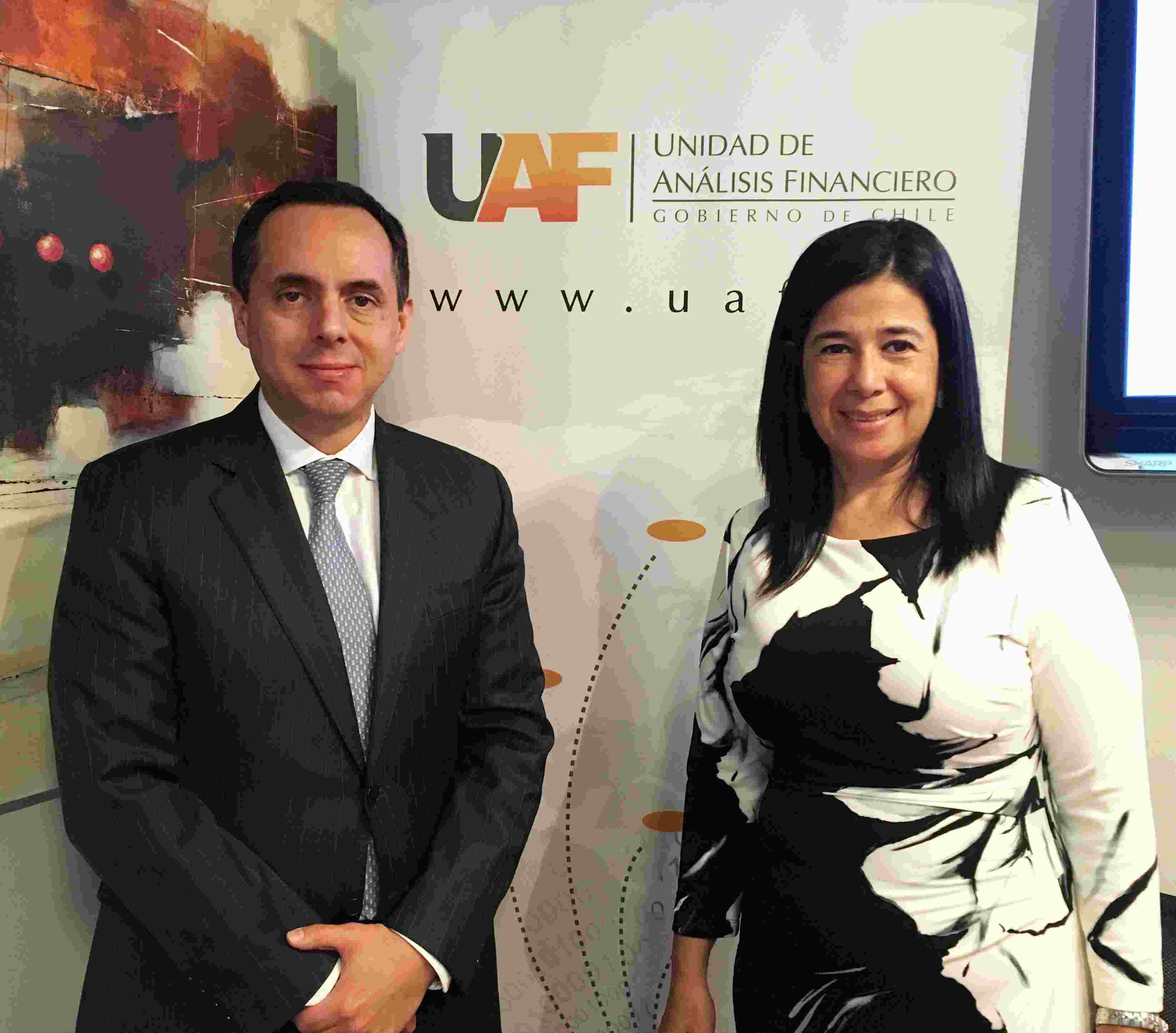 UAF DE CHILE RECIBE A MINISTRA DIRECTORA DEL SISTEMA DE ADMINISTRACIÓN DE RENTAS DE HONDURAS