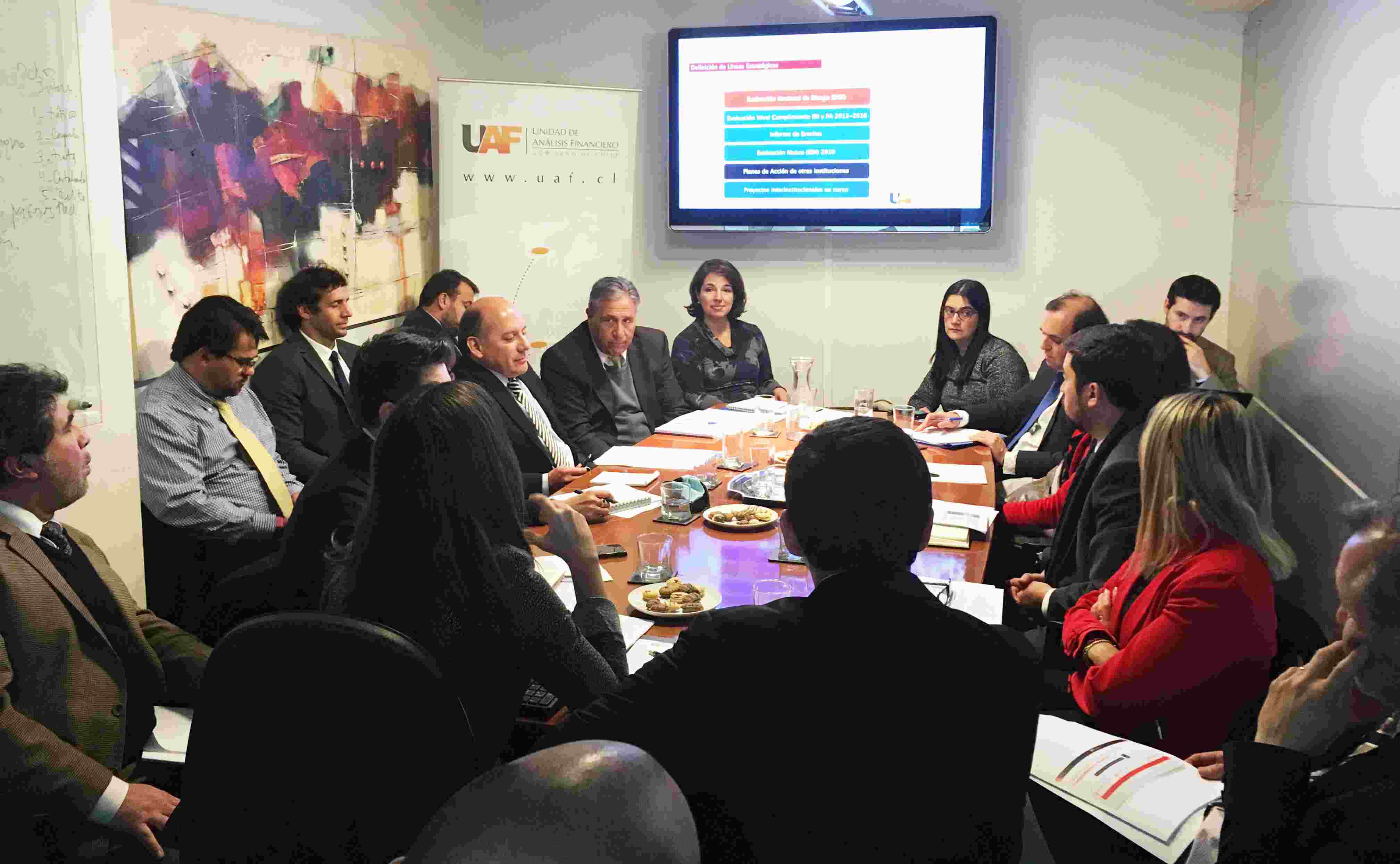 UAF COORDINA PRIMERA REUNION DE MESA DE TRABAJO PARA DISEÑAR UNA NUEVA ESTRATEGIA NACIONAL CONTRA EL LA/FT