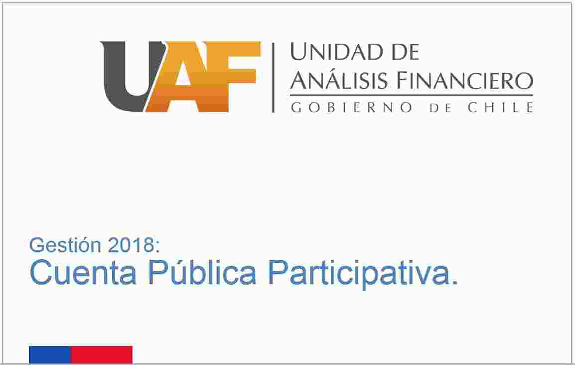 UAF ABRE PERÍODO PARA PREGUNTAS Y OPINIONES SOBRE GESTIÓN 2018 Y COMPROMISOS ADQUIRIDOS PARA 2019