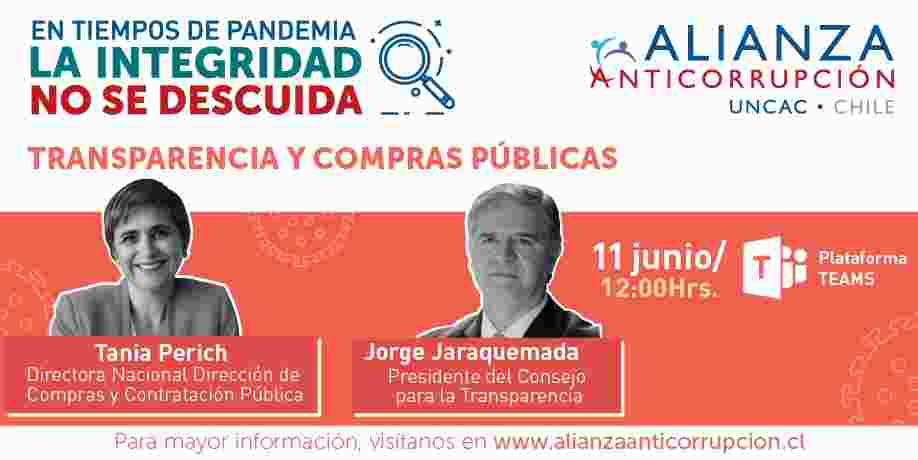 ALIANZA ANTICORRUPCIÓN UNCAC ANALIZA LA TRANSPARENCIA DE LAS COMPRAS PÚBLICAS EN TIEMPOS DE PANDEMIA