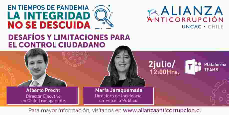 ALIANZA ANTICORRUPCIÓN UNCAC ANALIZA LOS DESAFÍOS Y LIMITACIONES PARA EL CONTROL CIUDADANO