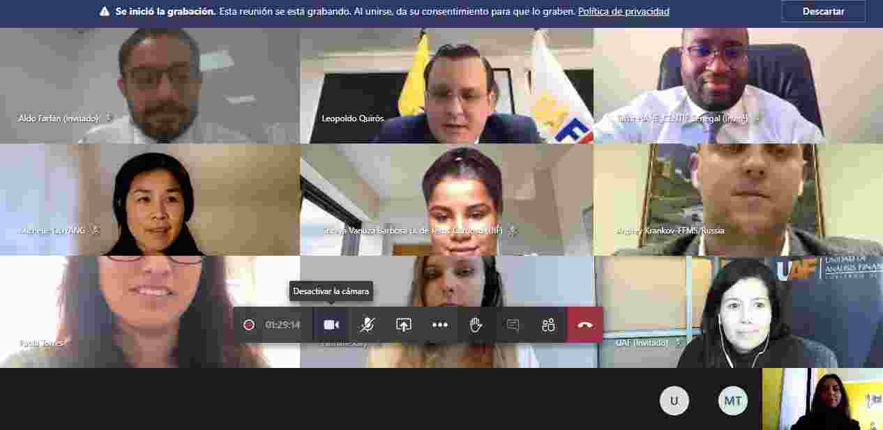 UAF PARTICIPA EN PRIMERA REUNIÓN DEL EQUIPO DEL PROYECTO DEL SEGUNDO LIBRO BECA DEL GRUPO EGMONT