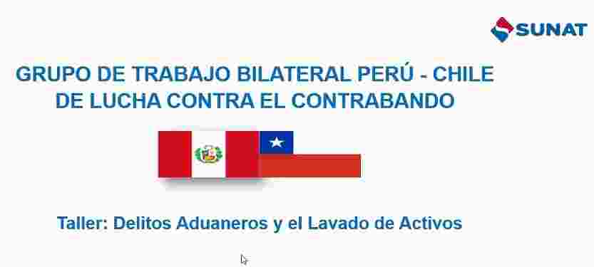 UAF EXPONE EN TALLER SOBRE DELITOS ADUANEROS Y EL LAVADO DE ACTIVOS DEL GTB CHILE-PERÚ DE LUCHA CONTRA EL CONTRABANDO