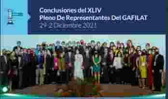 PRINCIPALES CONCLUSIONES DEL XLIV PLENO DE REPRESENTANTES DEL GAFILAT