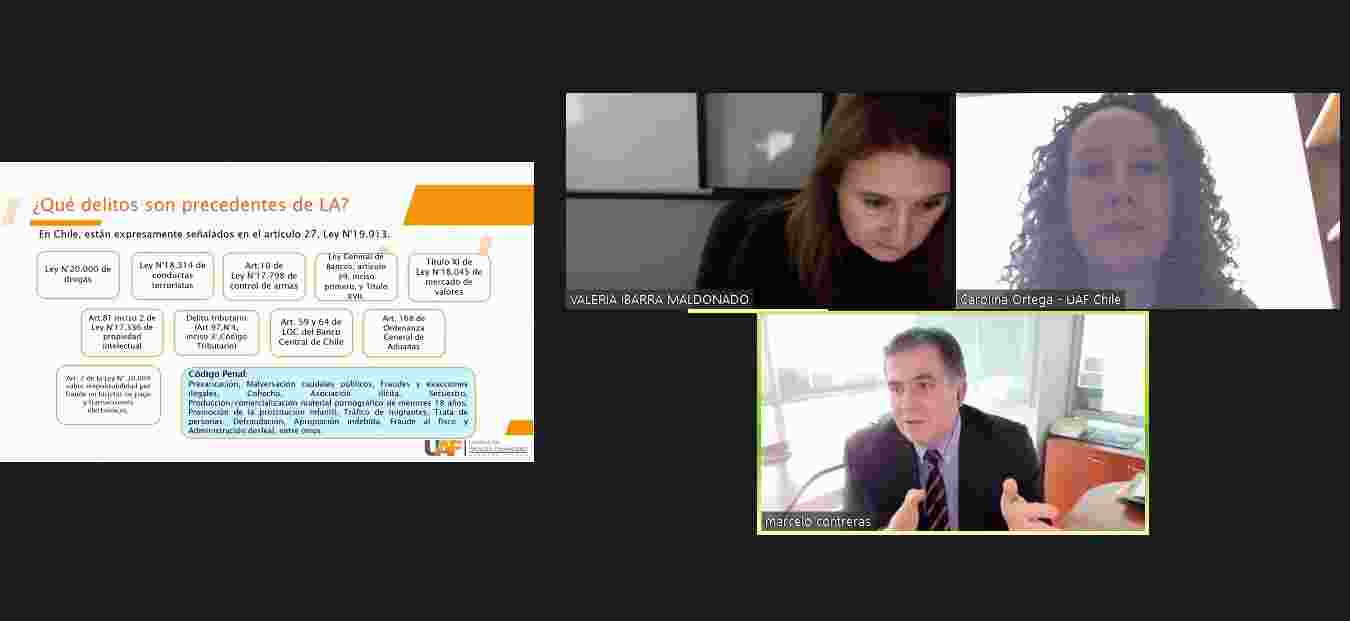 UAF EXPLICA A ESTUDIANTES DE PERIODISMO DE LA UDP CÓMO PREVENIR Y DETECTAR EL LAVADO DE ACTIVOS