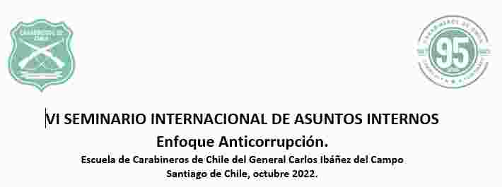 ABOGADO ANÍBAL MARTÍNEZ EXPONE EN SEMINARIO DE ASUNTOS INTERNOS DE CARABINEROS DE CHILE