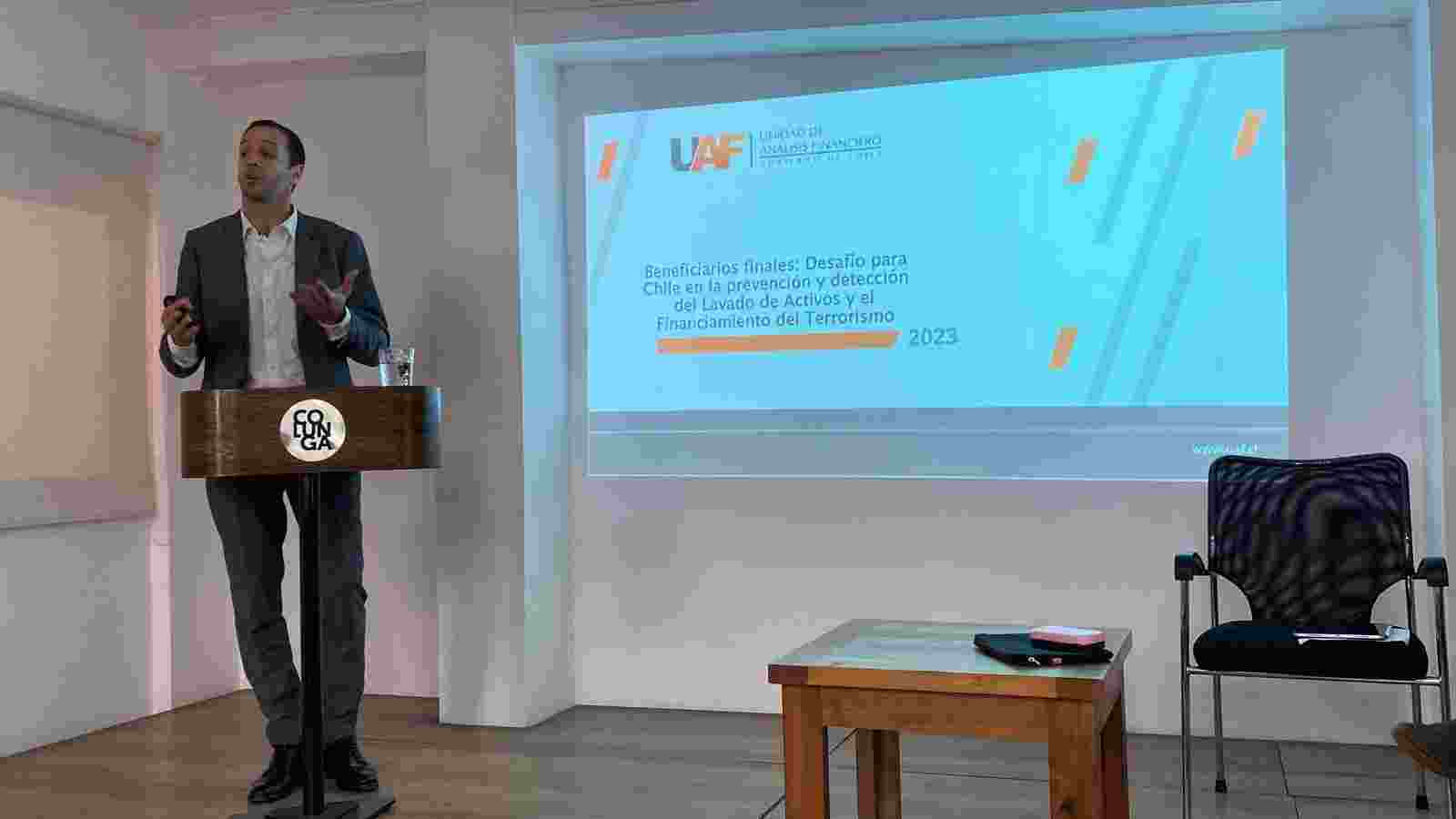 UAF EXPONE EN WORKSHOP “REGISTRO PÚBLICO DE BENEFICIARIOS FINALES: IMPORTANCIA Y DESAFÍOS DE SU IMPLEMENTACIÓN EN CHILE”