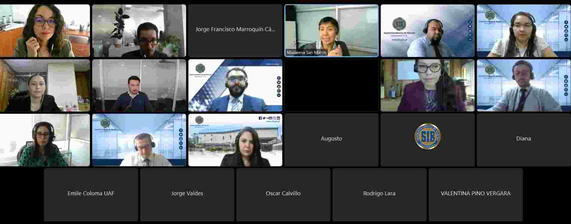 FUNCIONARIOS UAF E IVE GUATEMALA COMPARTEN EXPERIENCIAS EN ANÁLISIS ESTRATÉGICO Y TECNOLOGÍA