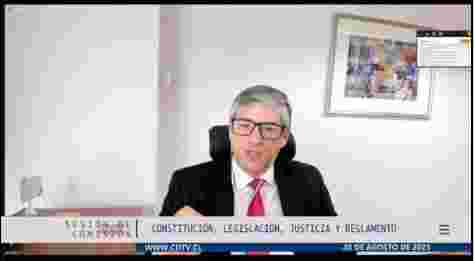 DIRECTOR UAF EXPONE EN COMISIÓN DE CÁMARA BAJA QUE ANALIZA PROYECTO SOBRE CONTRABANDO DE DINERO