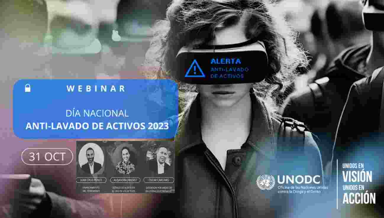 DIRECTOR UAF INAUGURA WEBINARIO UNODC CONMEMORATIVO DEL DÍA INTERNACIONAL ANTILAVADO DE ACTIVOS