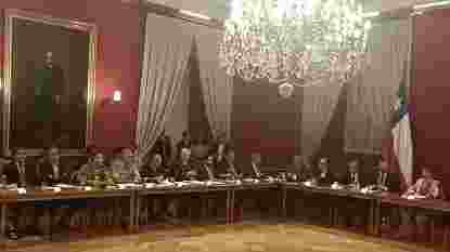 DIRECTOR UAF ASISTE A REUNIÓN DEL CONSEJO CONTRA EL CRIMEN ORGANIZADO EN LA MONEDA