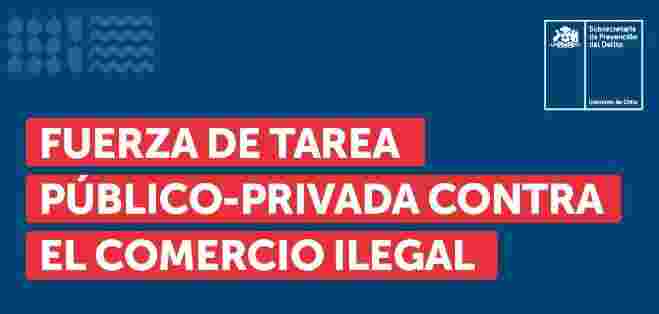 DIRECTOR(S) PARTICIPA EN LANZAMIENTO DE LA FUERZA DE TAREA PÚBLICO-PRIVADA CONTRA EL COMERCIO ILEGAL