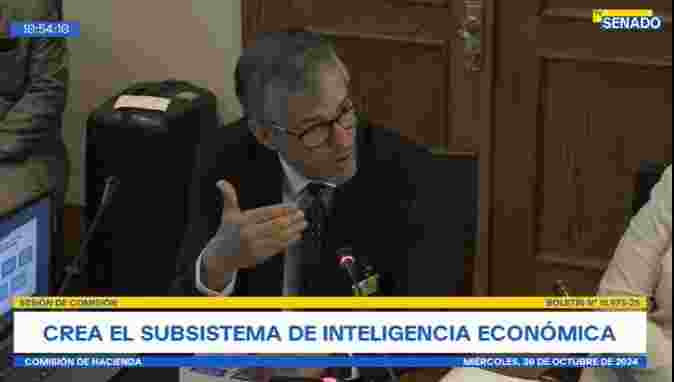 DIRECTOR UAF ASISTE A COMISIÓN QUE ANALIZA EL PROYECTO QUE CREA UN SUBSISTEMA DE INTELIGENCIA ECONÓMICA